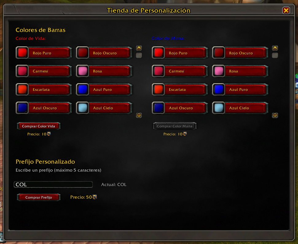 Tienda Custom