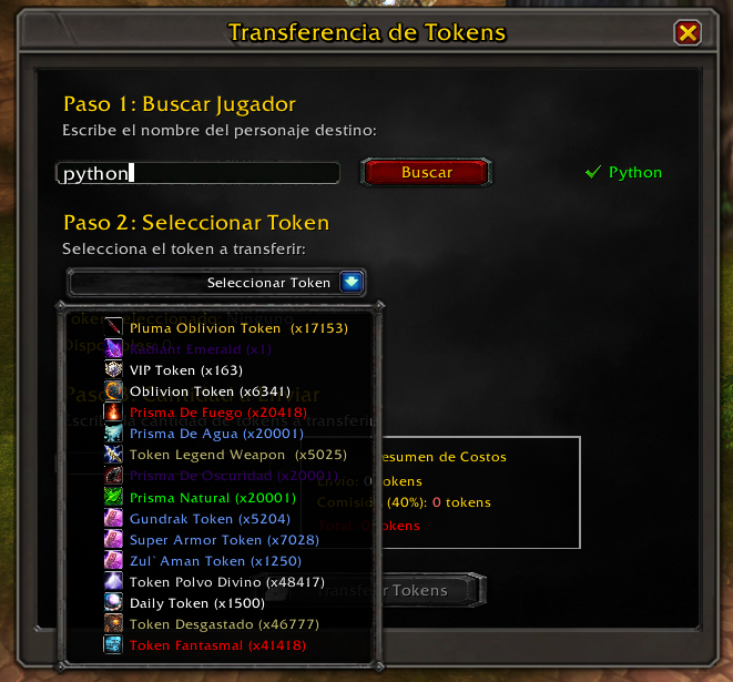 Tokens